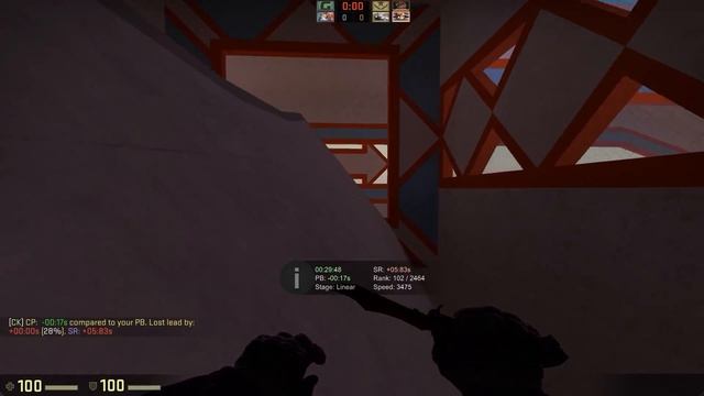 CS:GO Surf Utopia v3 | 57.01 seconds [No golden knife boost] смотреть онлайн