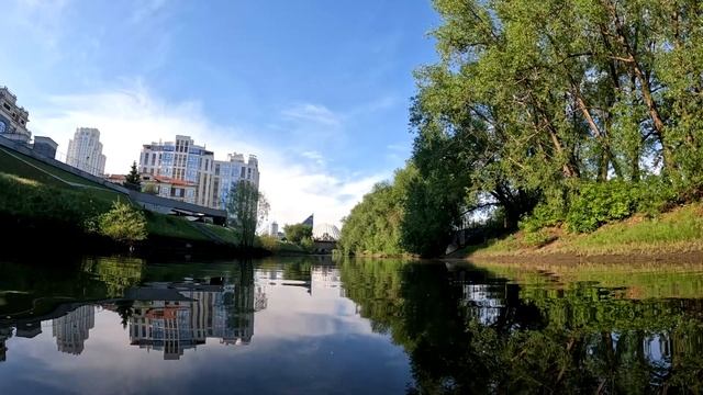 Сплав по Исети. Часть 2. От Плотинки до ул. Куйбышева смотреть онлайн