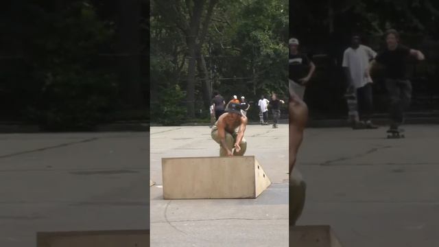 BACK TO BACKS IN NYC #SKATEBOARDING #NYC #STREETCULTURE смотреть онлайн