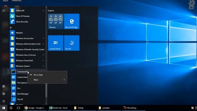 How to Run Command Prompt as Administrator in Windows 10 смотреть онлайн