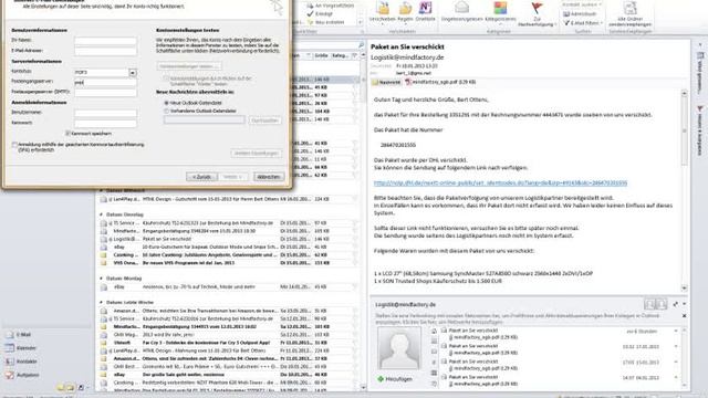 Outlook 2010 Emailkonto für T-online einrichten смотреть онлайн