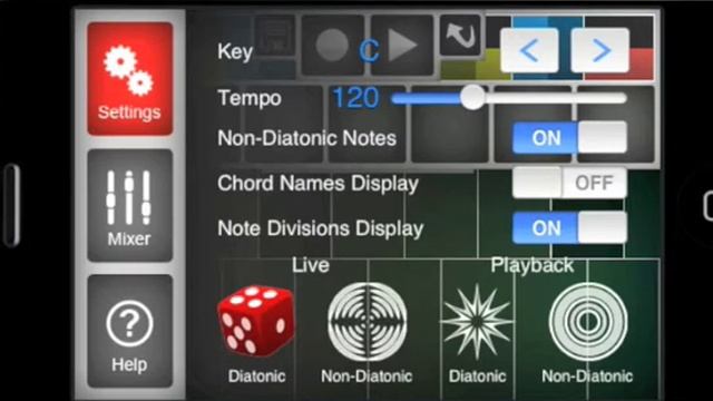 iPhone Music App - Euphonics 1.0.4 Recording + Note Appearance Demo смотреть онлайн