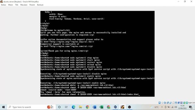 Instalasi dan setup NGINX pada ubuntu server 18.04 Virtualbox смотреть онлайн