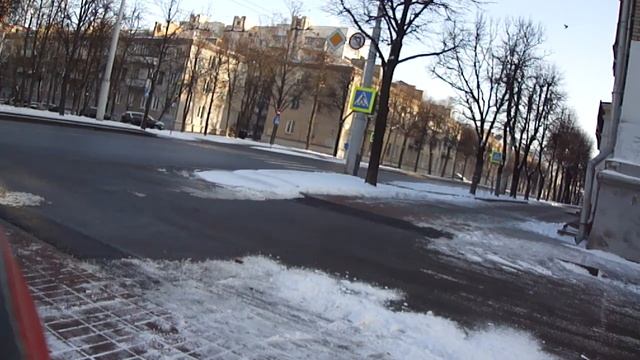 Минск. ул.Чорного - ул.Чернышевского 09.02.2020 (9:50 - 10:00) смотреть онлайн