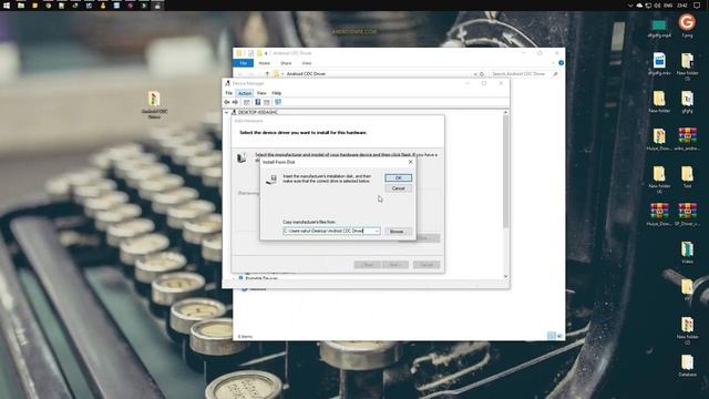 Android CDC Driver Installation in your computer смотреть онлайн