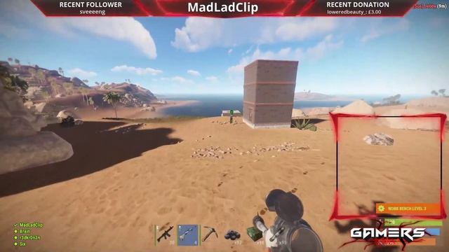 Lets Play Rust - 100X Battlefield Server смотреть онлайн