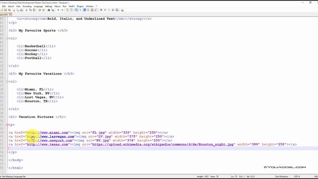 HTML Link Creation | Tutorial смотреть онлайн