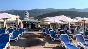 Черногория Будва пляж Бечичи обзор цены часть 2