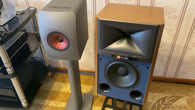 JBL 4329P сравнение с KEF LS50 Wireless 2 смотреть онлайн