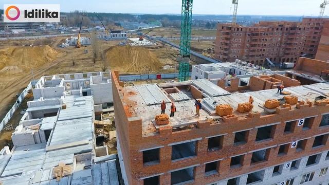 Хід будівництва ЖК Idilika за 01.04.19 смотреть онлайн