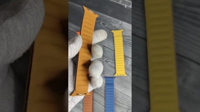 Магнитный ремешок для Apple Watch 42/44/45/49 смотреть онлайн