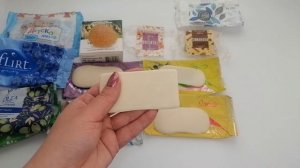 Мыльные фантики /отзыв на кусковое мыло 🧼 1 часть