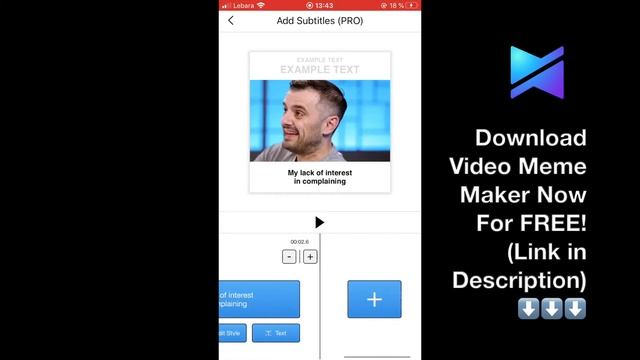 How to Make Video Memes 🔥 Free Video Meme Maker App for iPhone/iOS *LINK IN DESCRIPTION* смотреть онлайн