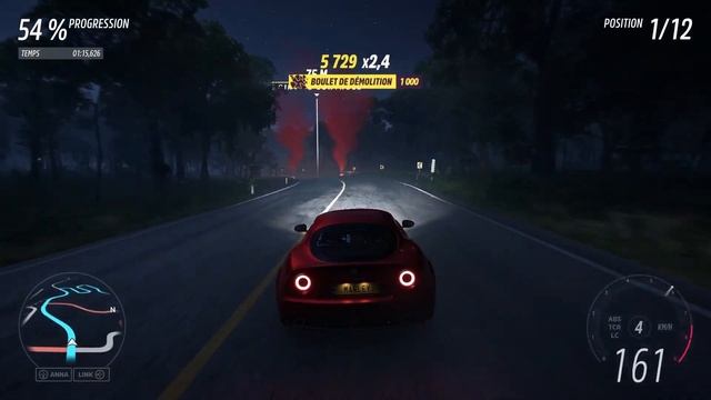 Jungle Descent Street Race event with the 2007 Alfa Romeo 8C Competizione - Forza Horizon 5 смотреть онлайн
