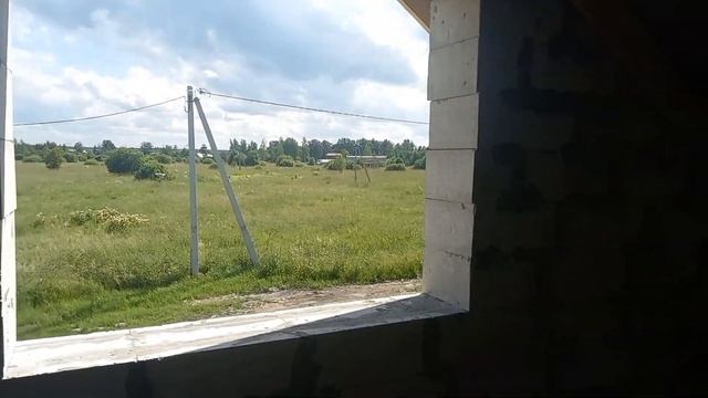 Стройка ИЖС готов второй этаж и крыша, обзор, пример бюджетного дома смотреть онлайн