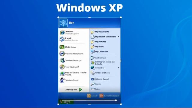 Windows Start Menu Animation 95-11 смотреть онлайн