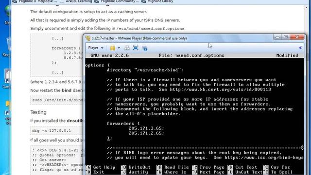 Ubuntu DNS Caching Server Configuration Forward Zones смотреть онлайн