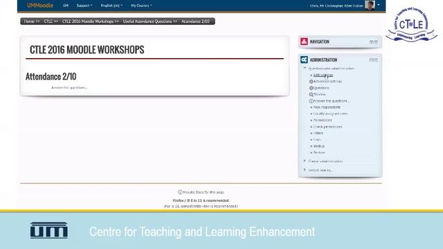 Attendance in Classes - Small and Large - with Moodle and Mobiles смотреть онлайн