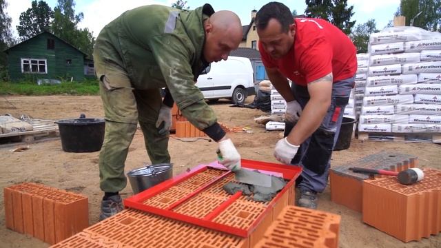 ТЁПЛЫЙ ДОМ ИЗ КЕРАМИКИ. ИДЕАЛЬНЫЙ И СОВРЕМЕННЫЙ ПРОЕКТ ДОМА В СТИЛЕ БАРНХАУС. ТЁПЛЫЙ БЛОК. Часть#3 смотреть онлайн