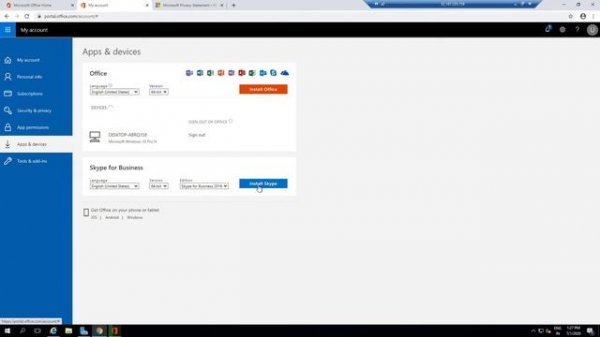 Install Office 365 Pro Plus