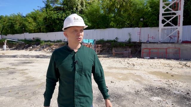 Качественная стройка начинается с ЭТОГО. ДВА КРАНА на Балийской стройке!