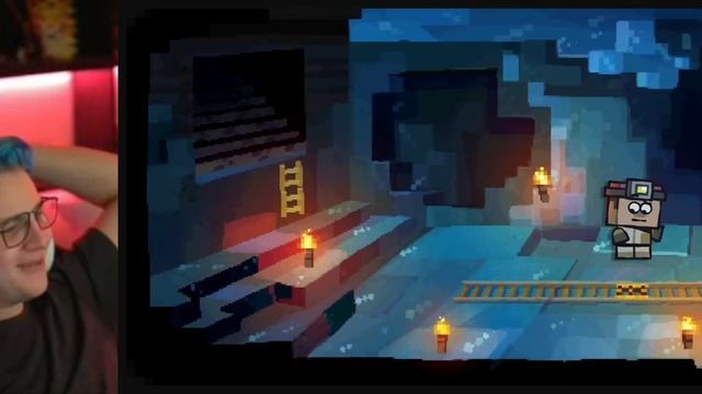Пятёрка смотрит The Giant Golem - Ultimate Minecraft Cartoons | Cas Van de Pol | Нарезка ФУГА TV смотреть онлайн