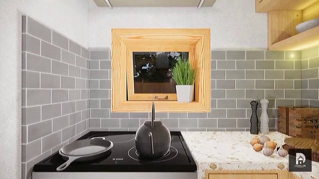 Tiny House 3x3Meters (9m²) | Mini Casa | Planos De Casa