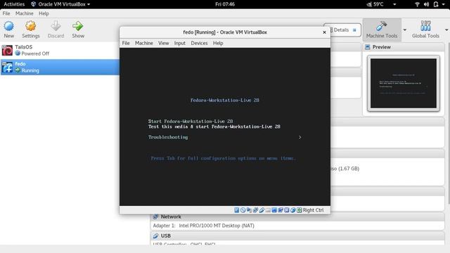 Installing Fedora Workstation in VirtualBox | Fedora 28 Host | Fedora Guest смотреть онлайн
