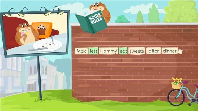 GG4 Get Grammar! – Hammy is allowed to play outside. смотреть онлайн