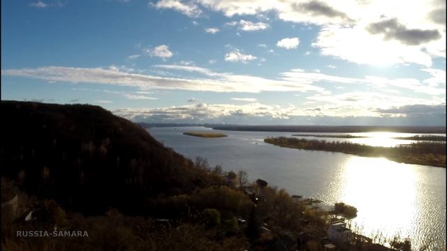 TimeLapse / Красноглинский р-н / на Волге / 26 октября 2024 г/ autumn on the Volga / Samara / Russia