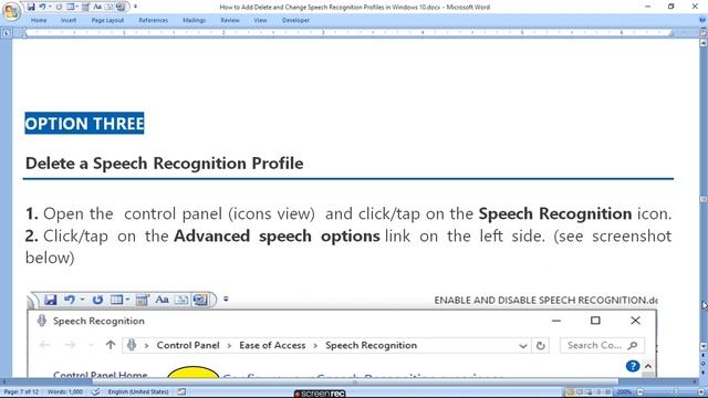 How to Add Delete and Change Speech Recognition Profiles in Windows 10 RATAN AGARWAL IT INFORMER смотреть онлайн