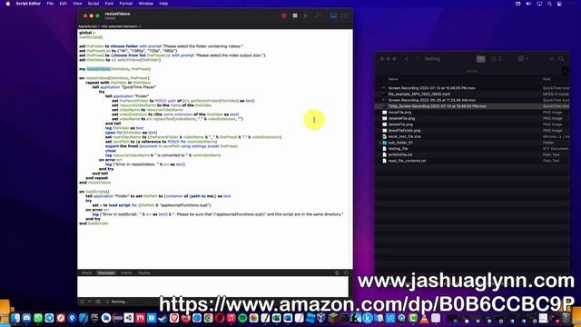 AppleScript, AppleScript++,AppleScriptpp, resize videos script, resizing videos function, apple,ma смотреть онлайн