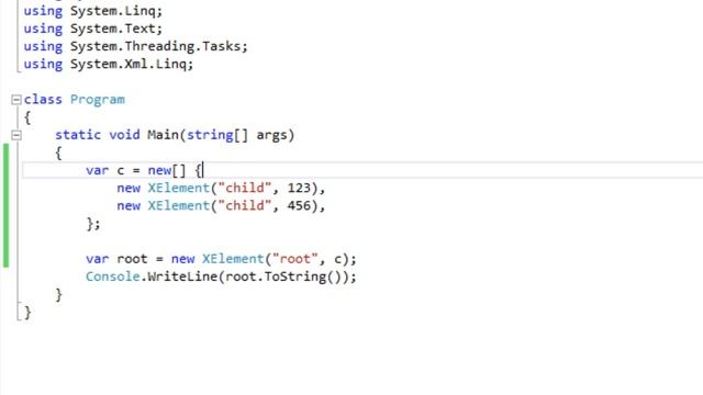 LINQ to XML Functional Construction смотреть онлайн