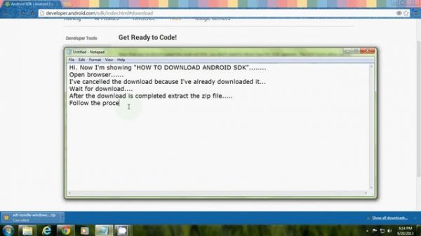 How to download Android SDK
