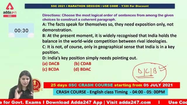 Sunday Special SSC English Marathon | English For All SSC Competitive Exams смотреть онлайн