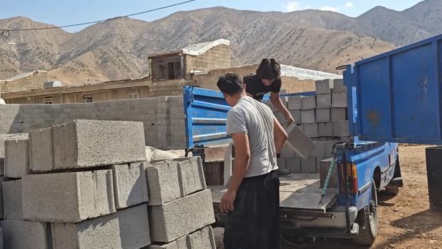 Empathy In The Heart Of Nature:a Nomadic Man's Help To Hossein And Jamila To Build A Beautiful Hous