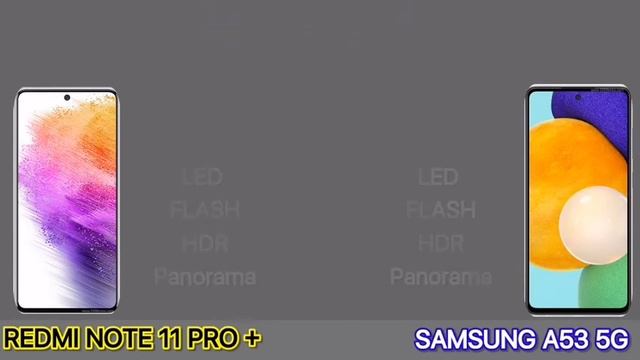 SAMSUNG A53 5G VS XIAOMI REDMI NOTE 11 PRO PLUS смотреть онлайн