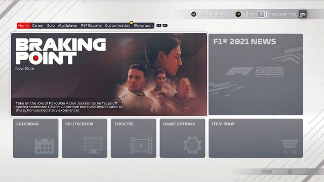 Formula 1 2021 PS5 - Start UP Screen & FULL MENU Walkthrough! смотреть онлайн