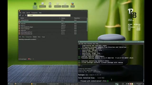 Usar o Octopi em Manjaro Linux смотреть онлайн