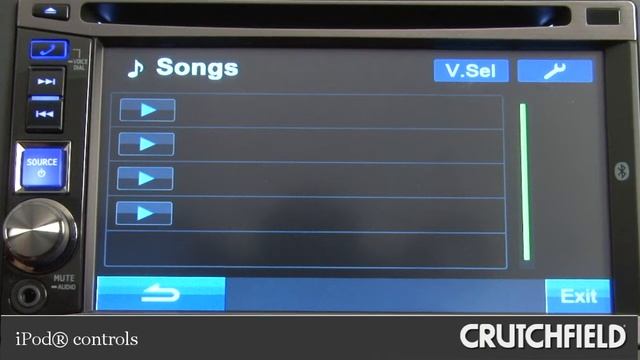 Alpine IVE-W530 DVD Receiver Display and Controls Demo | Crutchfield Video смотреть онлайн
