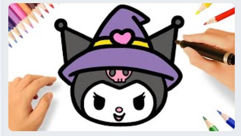 КАК РИСОВАТЬ КУРОМИ🖤🎀 смотреть онлайн