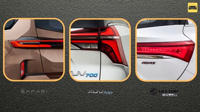 🔥Safari Facelift 2023 Vs Mahindra XUV700 Vs MG Hector Plus🔥| Safari Facelift 2023 Vs XUV700