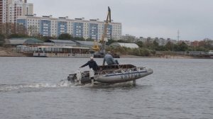 Надувной катамаран на подводных крыльях. Итоги сезона 2024