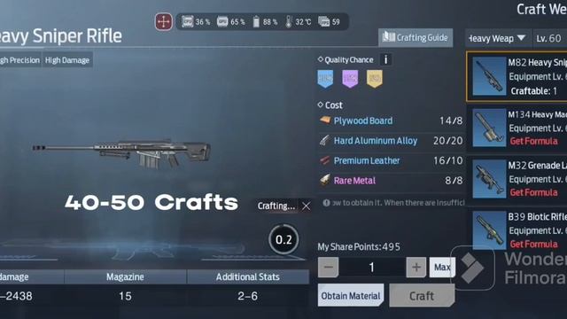Undawn legendary Sniper Roll modify craft смотреть онлайн