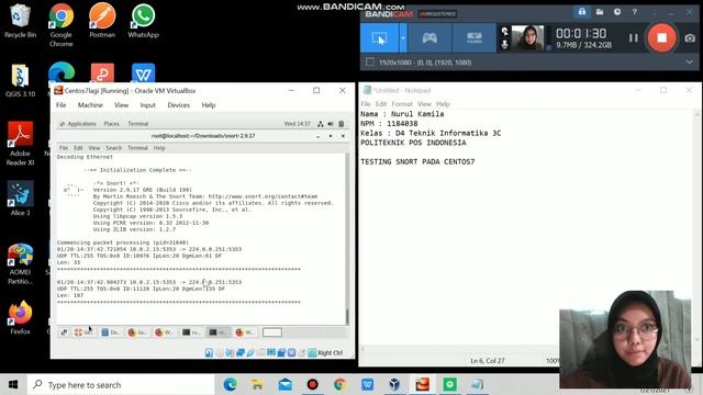 TESTING SNORT PADA CENTOS 7 смотреть онлайн