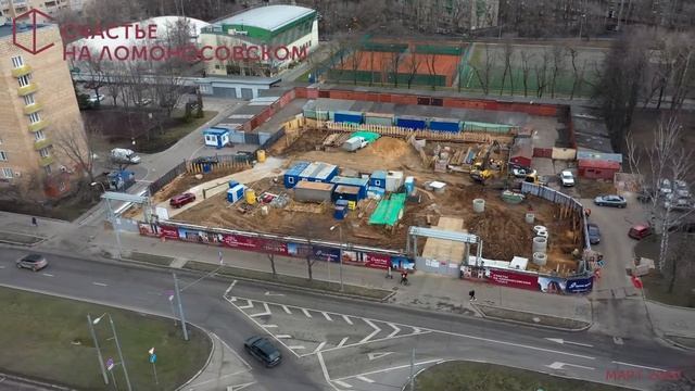 Ход строительства. Счастье на Ломоносовском — март 2020 смотреть онлайн