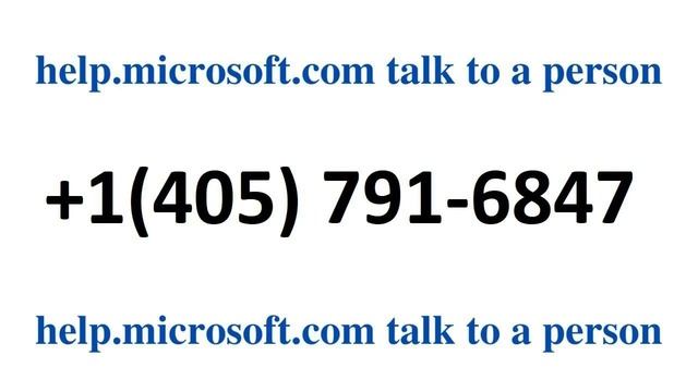 Help.Microsoft⍒com (+1(405) 791-6847) talk to a person смотреть онлайн