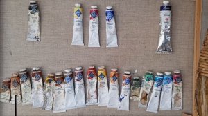 Урок 9 Секреты  для начинающих художников.Как выбрать масляные краски??? Художник Голубев Александр
