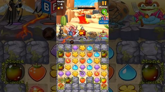 Best Fiends 1031 walkthrough ios android gameplay HD let's Play смотреть онлайн