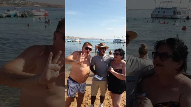 Пляж Бухты Naama Bay отеля Tropitel. Египет. ЗИМА 2021г. Strendžers. смотреть онлайн